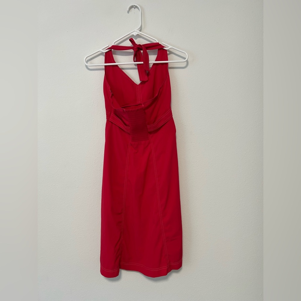 Athleta Pack Everywhere Pink Raspberry Halter Dre… - image 6